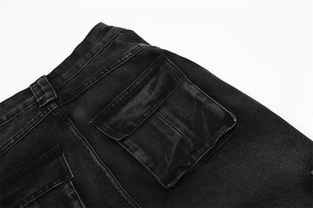 Title 9, Heren denim cargobroek met meerdere zakken. Ide...