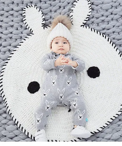 Title 4, Baby Knit Jumpsuit Spring and Autumn Sweater, s...