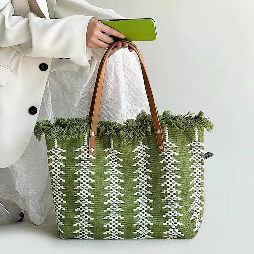 Title 4, Bolsa Tote Coreana Casual e Versátil de Grande ...