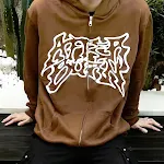 Cardigan com capuz para homem estilo hip-hop, suéter de moda. Conforto e estilo urbano em uma única peça. Ideal para looks casuais e despojados. — foto 5