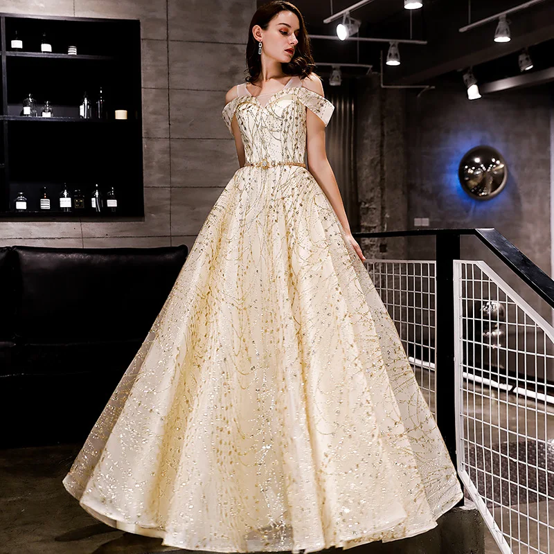 Title 7, Noble and elegant long evening dress, perfect f...