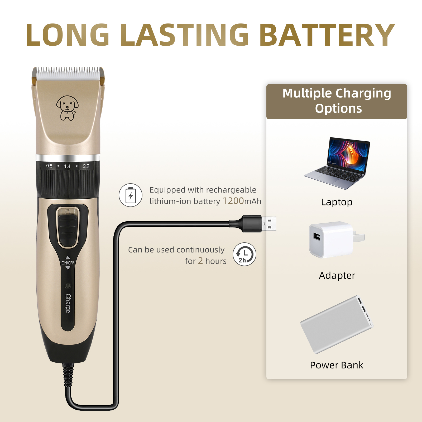 Title 5, Electric Pet Hair Clippers