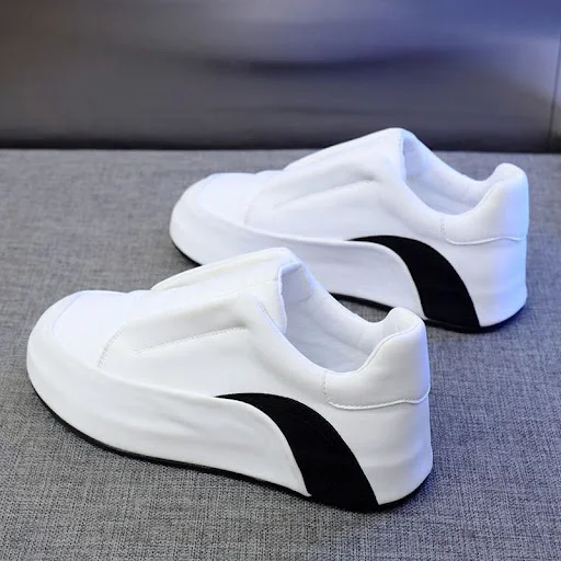 Title 4, Scarpe da corsa casual in vera pelle traspirant...