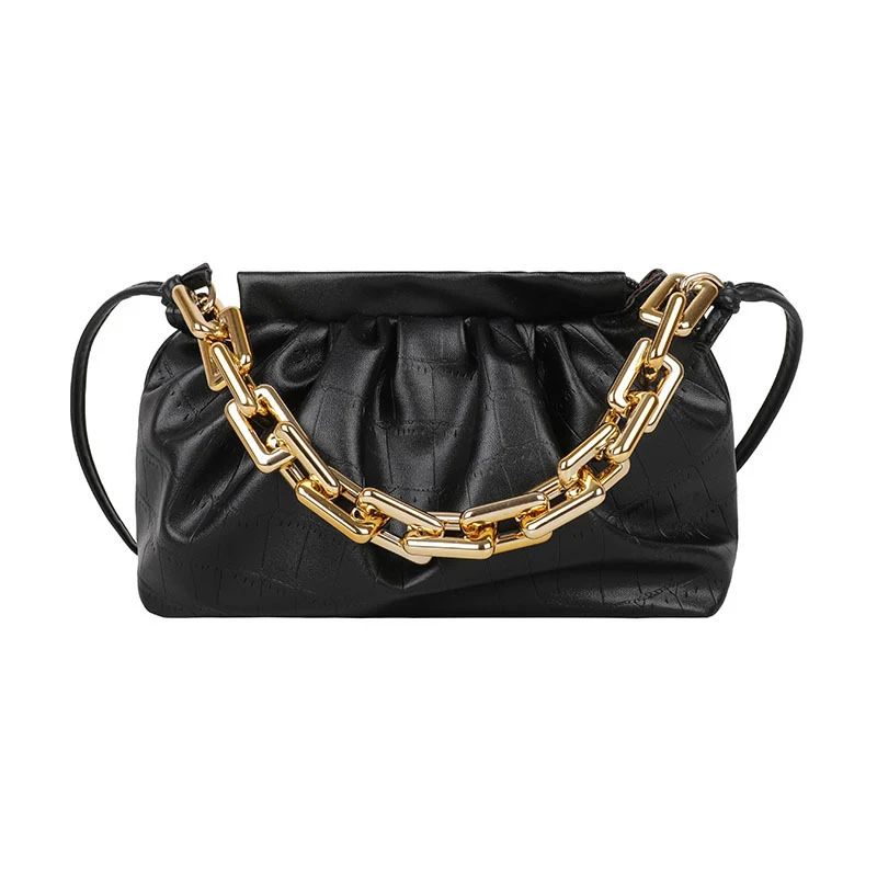 Bolsa de mão e ombro com corrente de moda feminina. Perfeita para um look elegante e transportar seus pertences com praticidade e estilo. — foto 13
