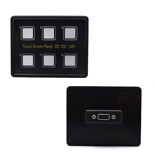 Title 7, Painel de interruptores touchscreen Wrangler 6 ...