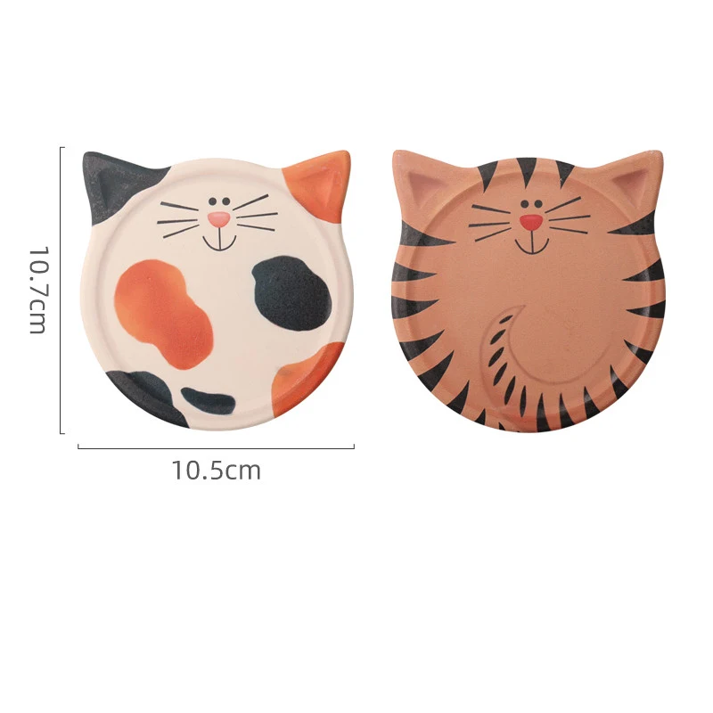 Title 5, Creative Kitten Coaster Absorbent Ceramic Heat ...