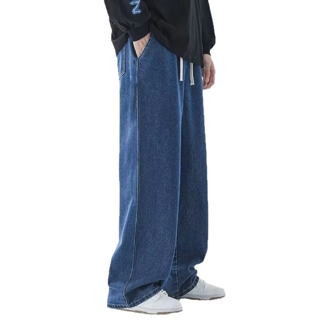 Men's Fashion Personality Wide Leg Casual Long Pants Comfortable and Stylish Versatile Perfect for Everyday Relaxed Fit — photo 3