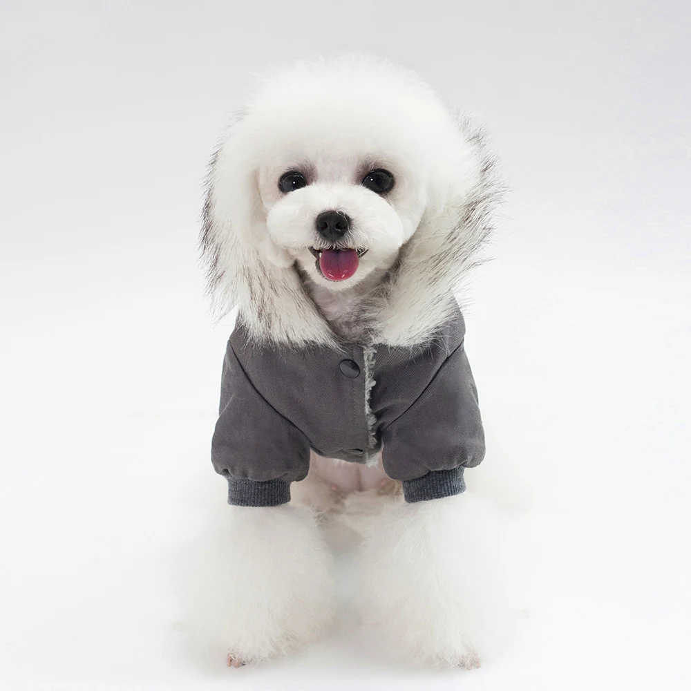Title 7, Autumn and winter dog cotton coat pet cotton ve...