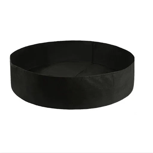 Title 4, Round Felt Planting Bag for Flower Garden, Vege...