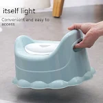 Draagbaar baby-urinoir, toiletkrukje en toilet. Handig voor onderweg en thuis, maakt zindelijkheidstraining gemakkelijk en comfortabel. — foto 3