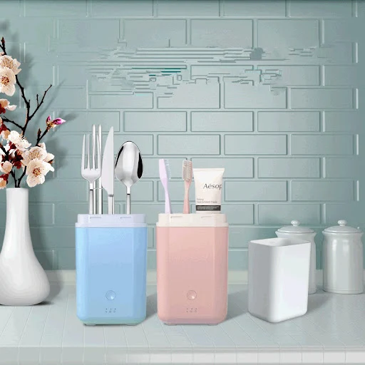 Title 1, Toothbrush Disinfection Box UV Ultraviolet Ster...