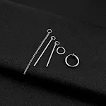 Ear hole free spring clip 1pcs