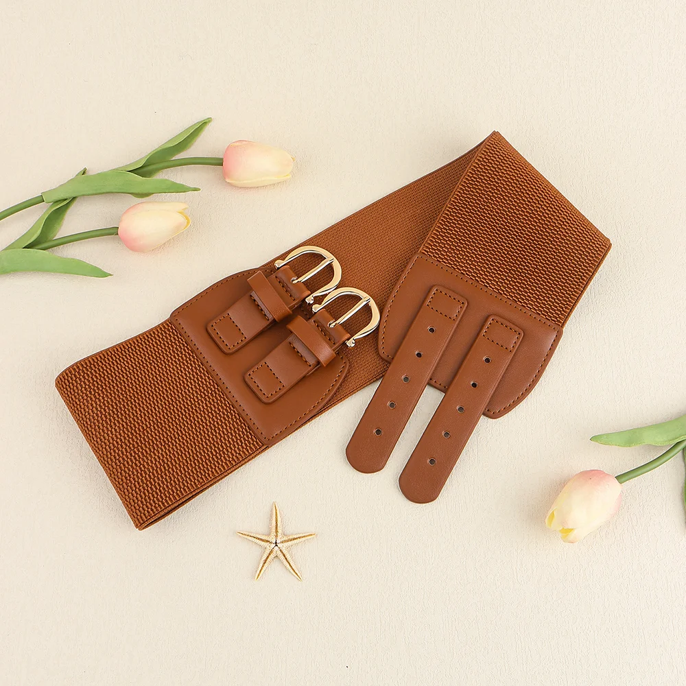 Title 10, Senior Sense Retro Needle Buckle Waist Seal Ela...