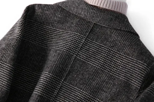 Title 26, Hand-sewn Double-sided Wool Velvet Coat Ladies ...