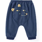 Calças para bebê de algodão puro para primavera e outono. Roupa infantil confortável e respirável, ideal para o dia a dia e brincadeiras. — foto 4