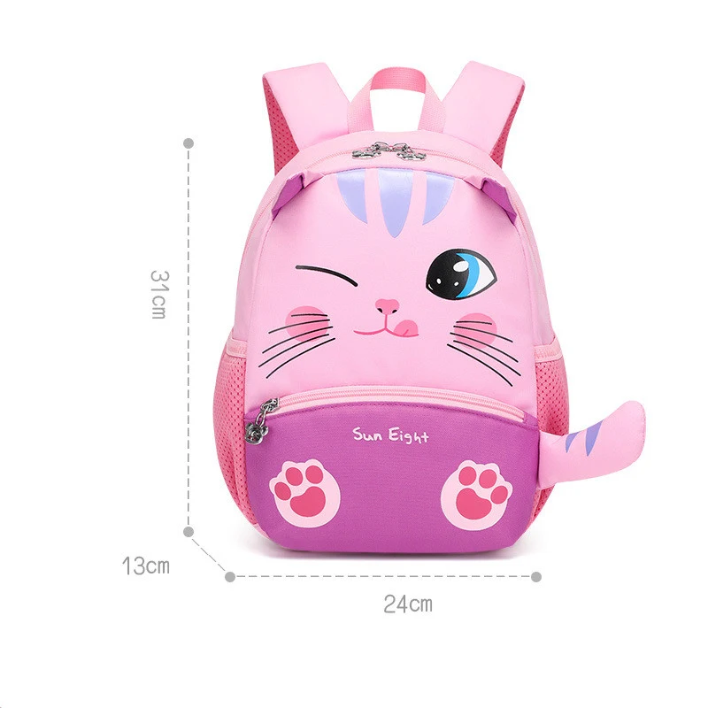 Title 2, Mochila Escolar Infantil com Desenho Animado Id...