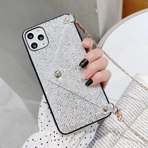 Title 4, Creative Flash Diamond Messenger Rope bag. Carr...
