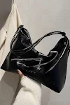Bolsa Grande Trendy Fashion Simples de Ombro, Estilo Celebridade Popular. Elegante e espaçosa, perfeita para um visual moderno e sofisticado no dia a dia. — foto 1