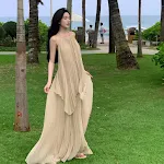 Goddess Wear Wide Hem Flowy Fairy Suit Skirt — photo 3