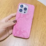 KIRIN Leather Pattern Rose Red
