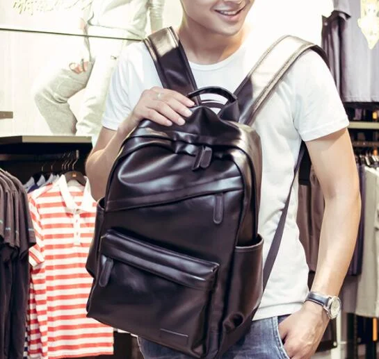 Title 6, Mochila de viagem retrô casual de grande capaci...