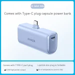 Capsule Power Bank Small Portable Mobile Power Pack Compact and Lightweight Fast Charging for Phones and Devices Perfect — photo 4