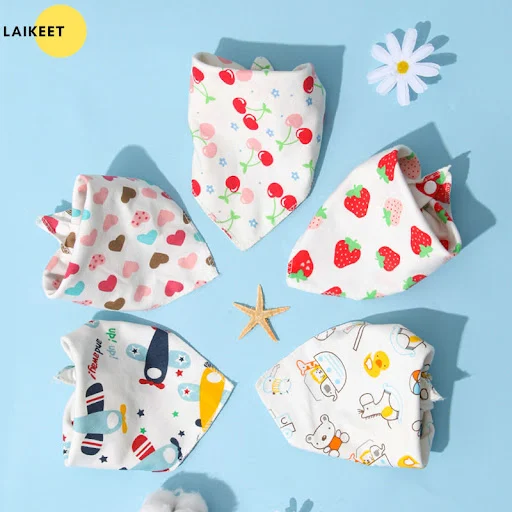 Pet Bandanas Cotton Washable Dog Bandanas Scarf Bowties Collar Pet Square Bib For Puppies — photo 4