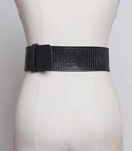 Title 10, Simple Ladies Wide Belt Casual Versatile Decora...