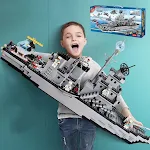 Blocos de Quebra-Cabeça da Série Militar Construa modelos militares detalhados, desenvolva habilidades motoras finas e desfrute de horas de diversão criativa. — foto 1
