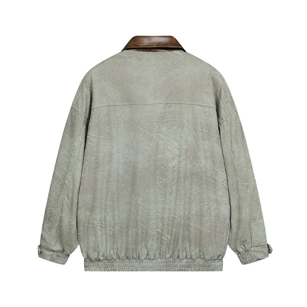 Tie-dyed Old Dark Pattern Baggy Coat for relaxed style. Comfortable, unique, and perfect for everyday wear, offering a v — photo 9