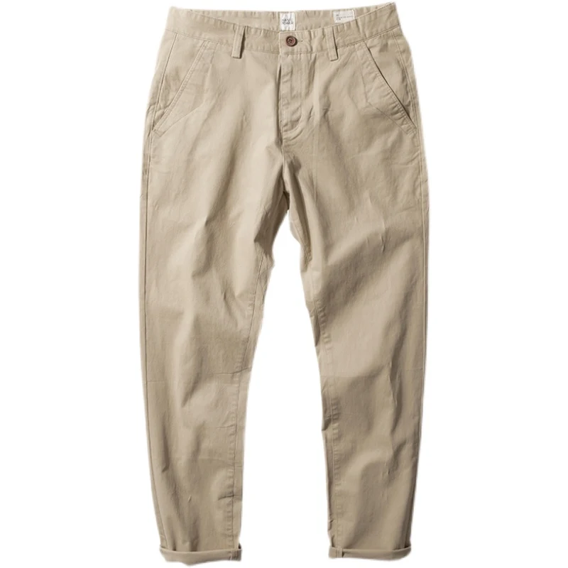 Micro Stretch Heren Casual Broek Slim Fit Comfortabel en Stijlvol de Hele Dag Geschikt voor Alle Gelegenheden Modern Design en Pasvorm — foto 2