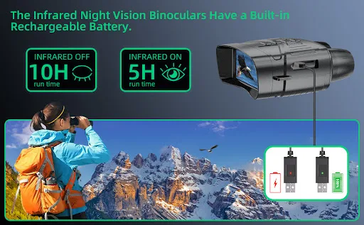 Title 4, Ultra Clear 4K 36MP Night Vision Instrument for...