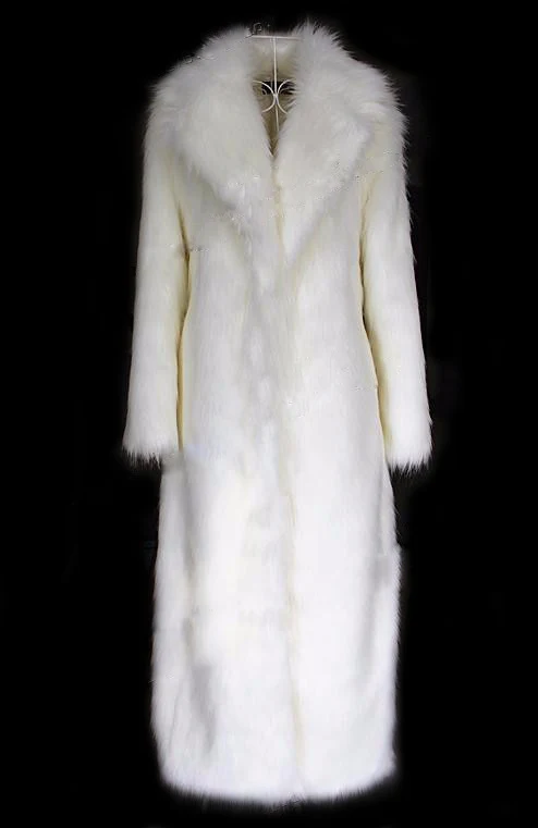 Fox Fur Jacket Super Long Luxury Domineering. Experience warmth and make a statement with this luxurious and elegant sup — photo 11