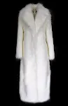 Fox Fur Jacket Super Long Luxury Domineering. Experience warmth and make a statement with this luxurious and elegant sup — photo 11