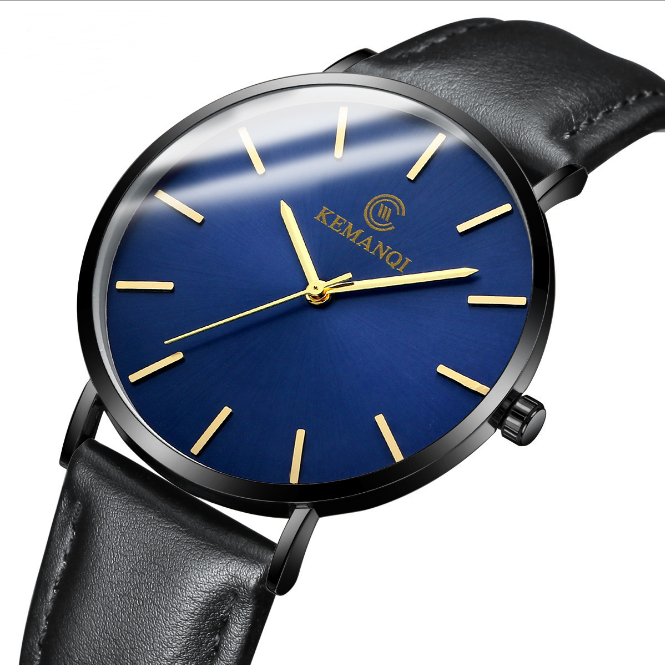Relógio de negócios masculino, moda simples, relógio estudantil de três peças, quartzo com pulseira. Elegância discreta e funcionalidade para o dia a dia. — foto 12