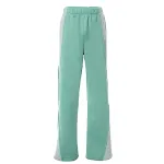 Calças de moletom folgadas femininas com contraste de cores, moda de rua, casuais, confortáveis e estilosas para um visual moderno e descontraído. — foto 7