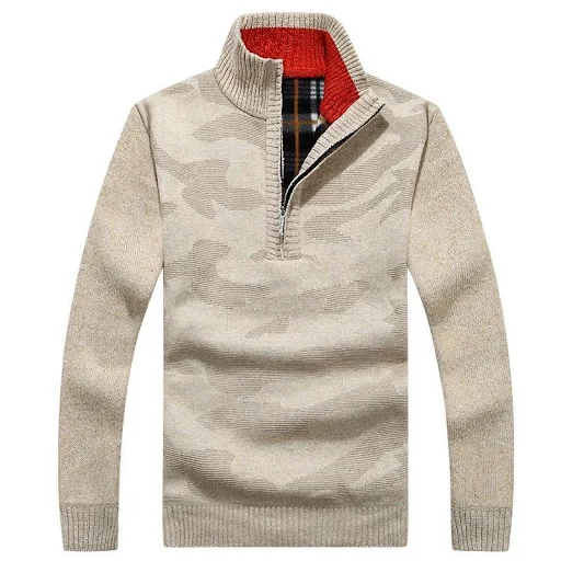 Title 11, Mens Casual Pullover Half-zip Sweater, offerin...