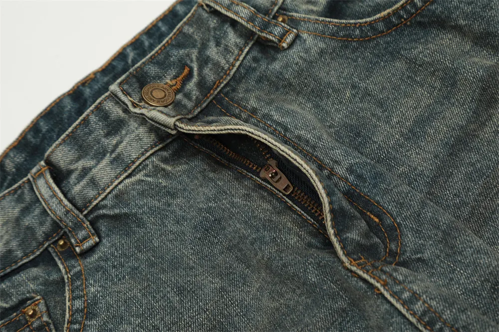 Pantalon en jean ample décontracté pour homme à jambes larges confort et style pour un look casual et une liberté de mouvement — photo 20