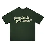 Men's Letter Print Short-sleeve T-shirt. Experience casual comfort and style. Perfect for everyday wear, providing a rel — photo 36