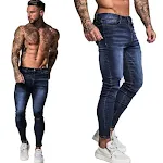 Patchwork Pants Jeans Men's Fit Comfortable Stylish Jeans Unique Design Versatile Modern Pants for Everyday Wear and Spe — photo 17