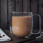 Double-layer High Borosilicate Glass Water Cup Heat-resistant with Belt Handle, perfect for hot and cold beverages. Enjo — photo 5