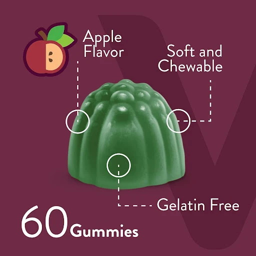 Title 1, Aloe Vera Gummies for gentle digestion and radi...
