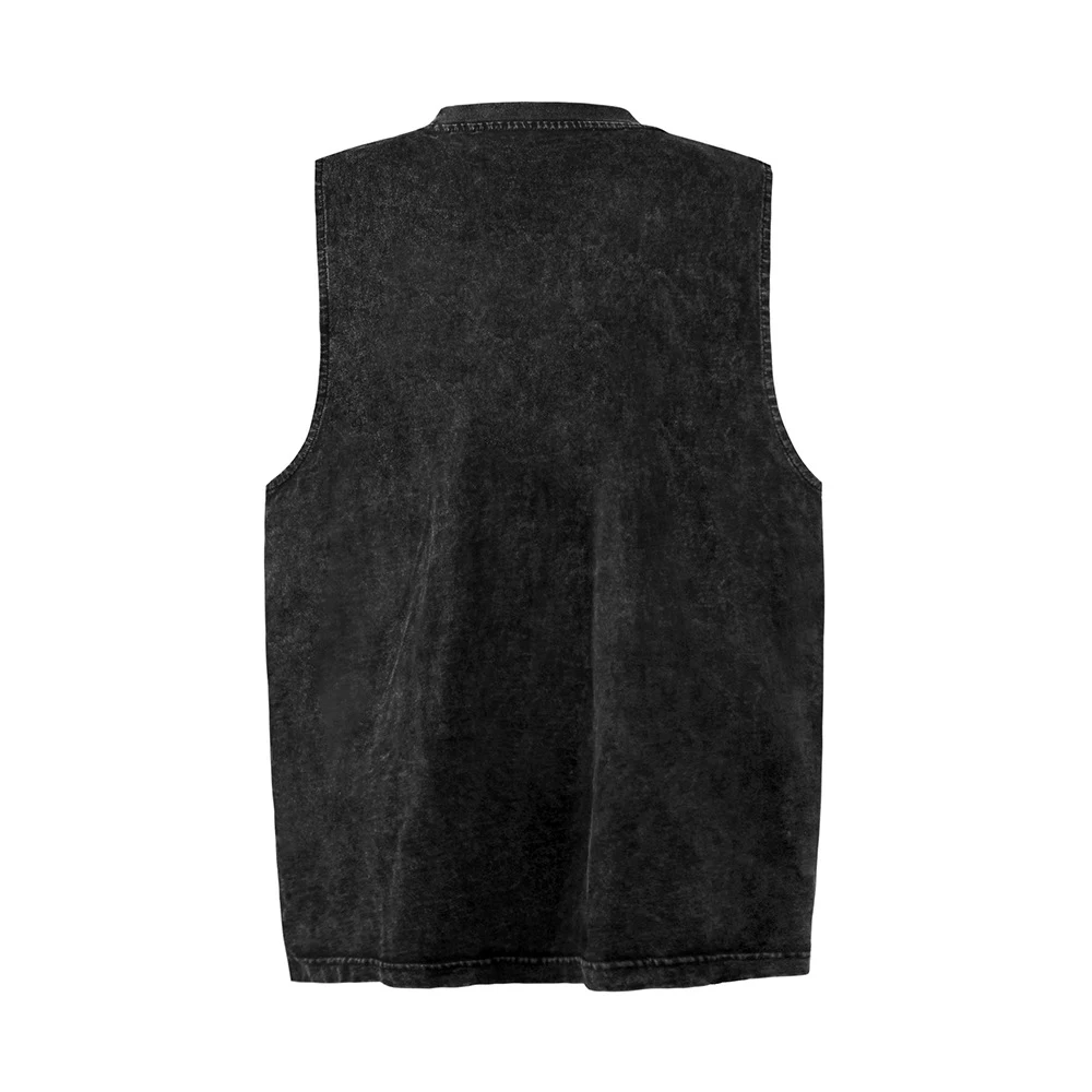 Title 7, Mens Letter Lightning Print Casual Vest, a com...