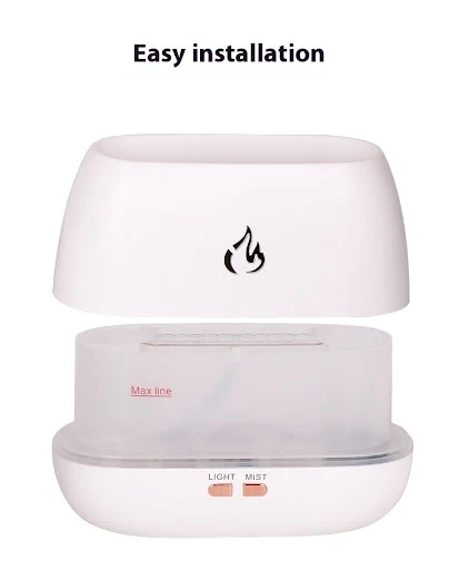 Title 5, Salt Flame Atomization Humidifier 200ml Small P...