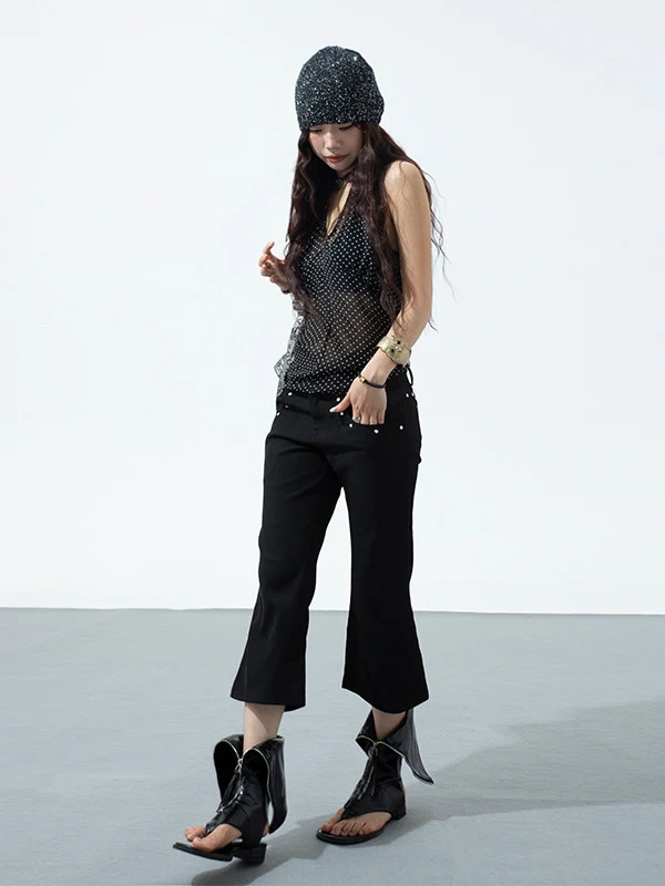 Title 3, Ladies New Slim Fit Slimming Cropped Pants for ...