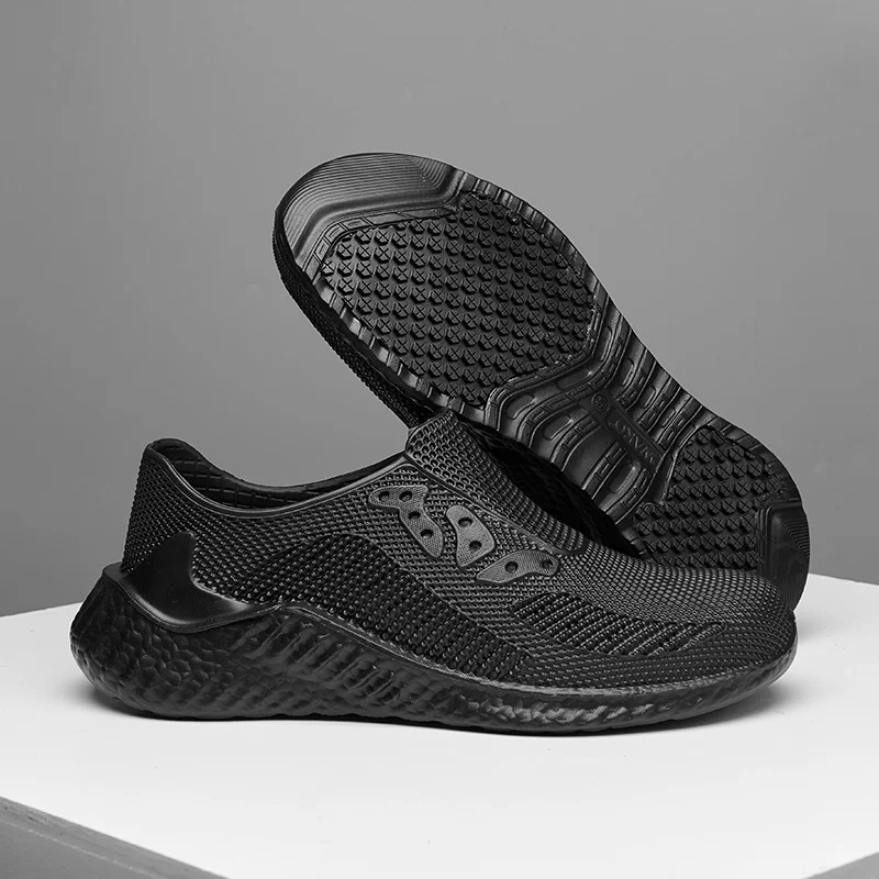 Title 3, Anti-skid Waterproof and Oil-proof Chef Shoes f...