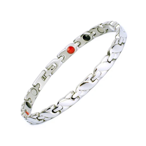 Title 4, Pulseira de ímã de titânio de aço inoxidável
