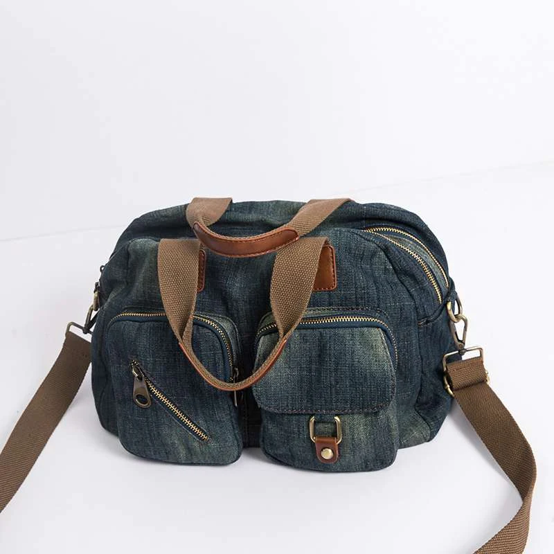 Title 3, Denim and canvas bag for everyday use. Durable,...
