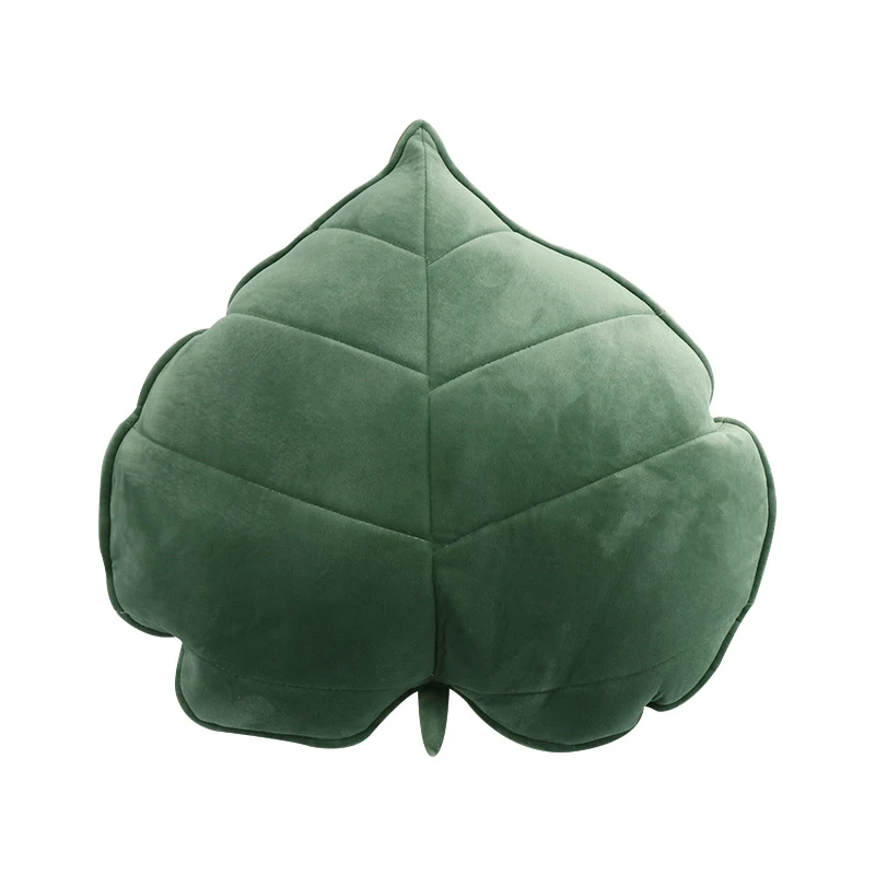 Almofada de sofá cama com folha de coração 3D, decoração de quarto infantil, cadeira reclinável para exterior, decoração moderna para casa. — foto 5