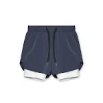 Navy Blue And White Lining